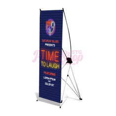 X-Style Collapsible Outdoor Banner Stands