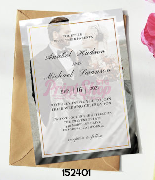 Wedding invitations 152401